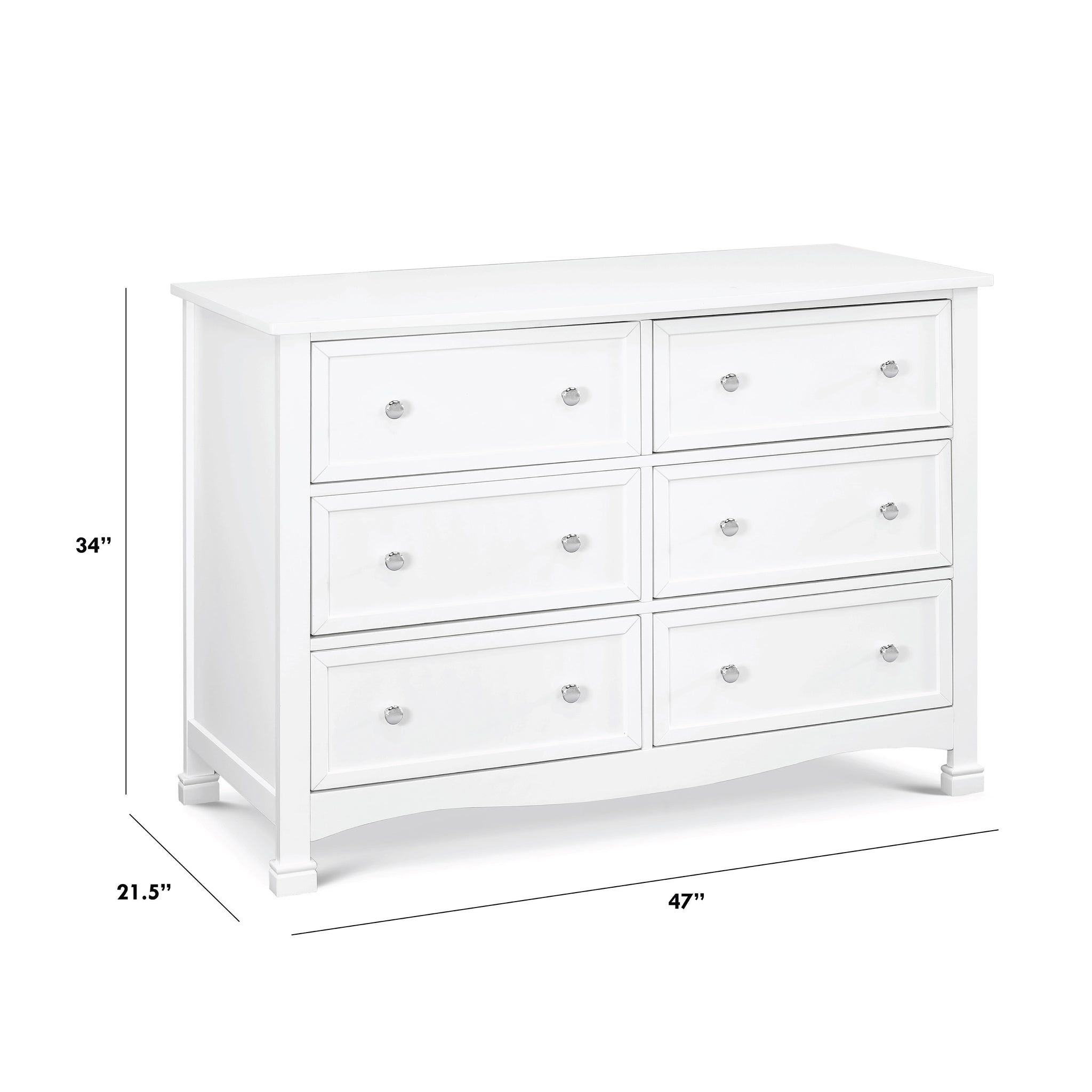 DaVinci Kalani 6Drawer Double Wide Dresser DaVinci Baby