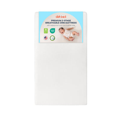 Premium 2-Stage Breathable Crib Mattress