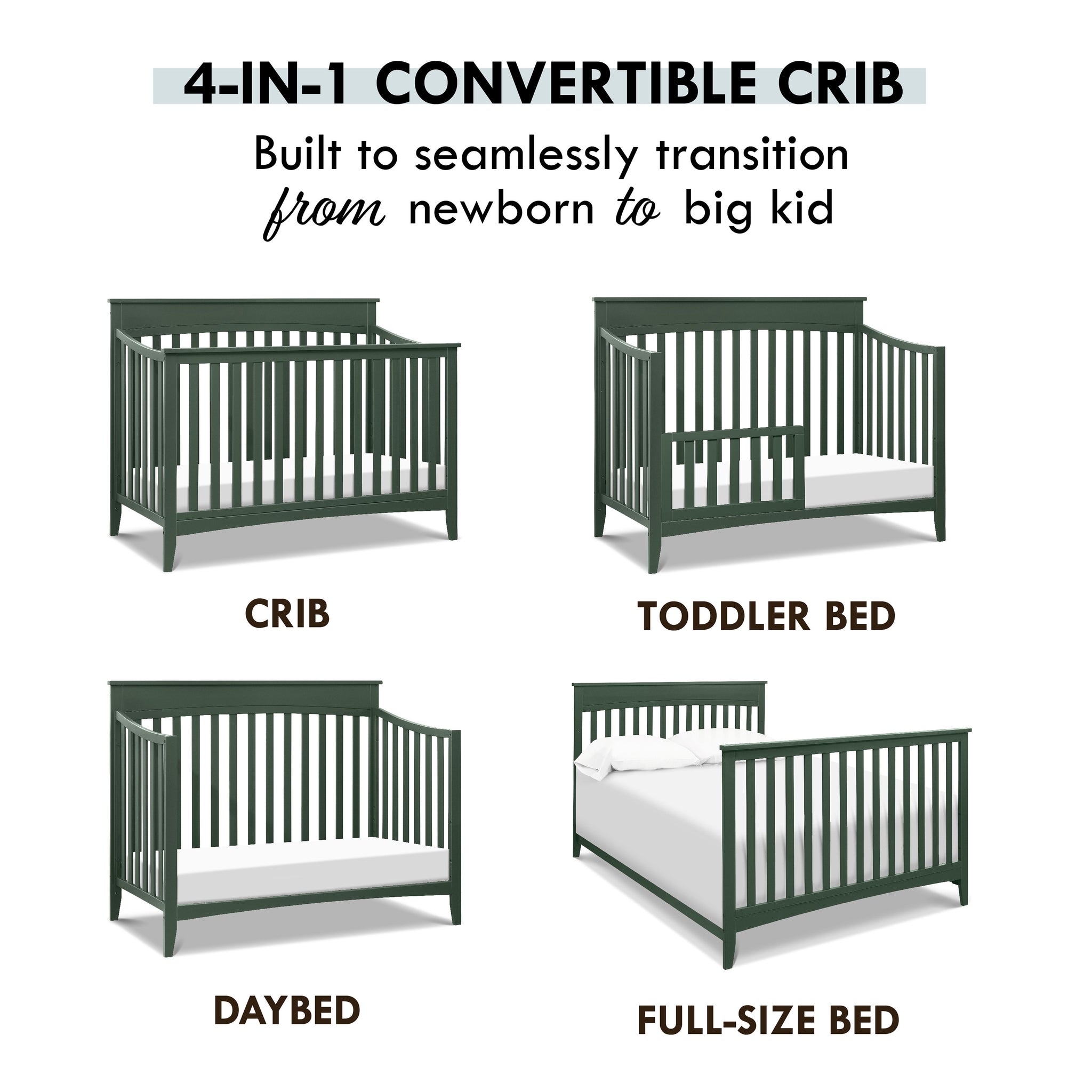DaVinci Grove 4in1 Convertible Crib DaVinci Baby