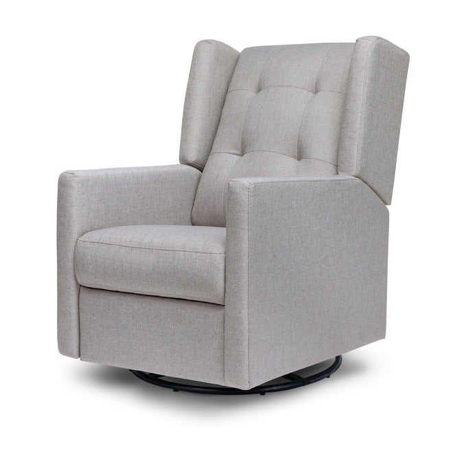 M21287MIG,DaVinci,Maddox Recliner and Swivel Glider in Misty Grey