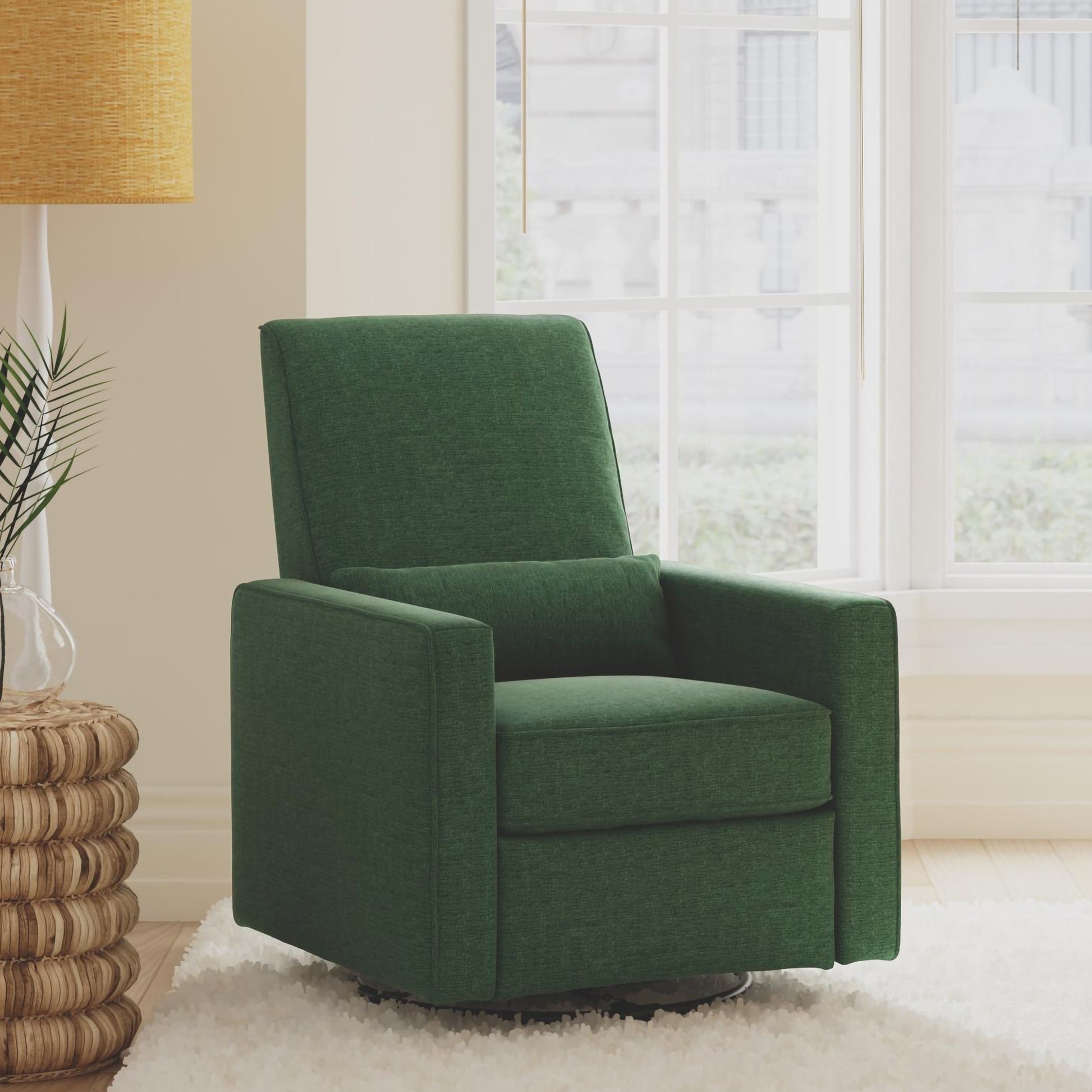 M10887PNG,DaVinci,Piper Recliner in Pine Green