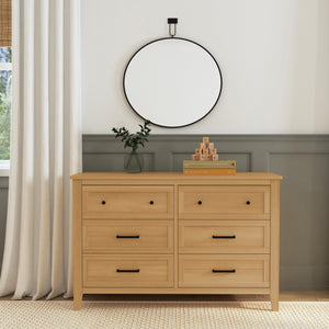 M24726HY,DaVinci,Beau 6-Drawer Dresser in Honey