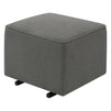 M13985GY,DaVinci,Davinci Universal Gliding Ottoman in Dark Grey Finish