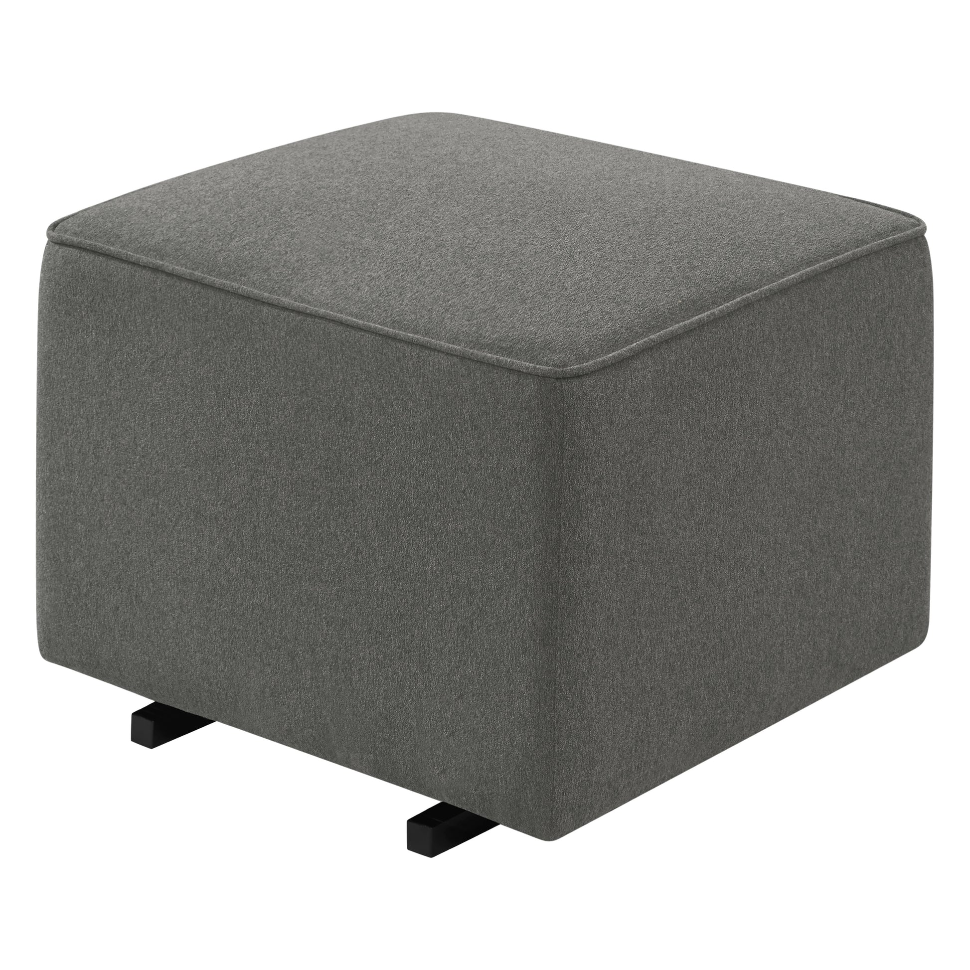 M13985GY,DaVinci,Davinci Universal Gliding Ottoman in Dark Grey Finish