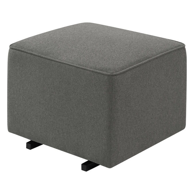M13985GY,DaVinci,Davinci Universal Gliding Ottoman in Dark Grey Finish