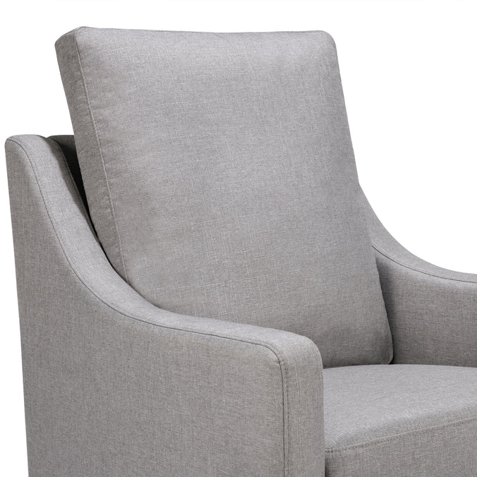 M23887MIG,DaVinci,Field Swivel Glider in Misty Grey