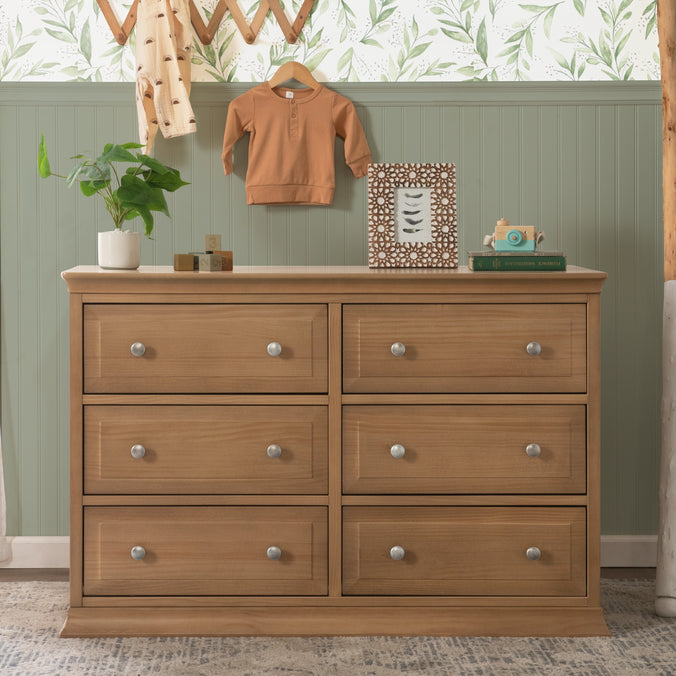 M4426HN,DaVinci,Davinci Signature 6-Drawer Double Dresser in Hazelnut