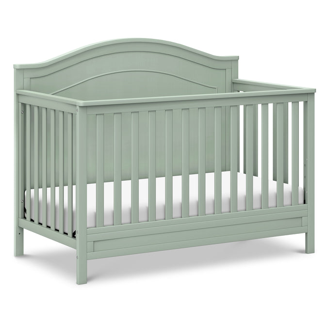 M12801LS,Charlie 4-in-1 Convertible Crib in Light Sage