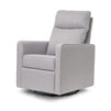 M19787MIG,DaVinci,Gabby Pillowback Swivel Glider in Misty Grey