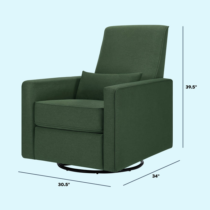 M10887PNG,DaVinci,Piper Recliner in Pine Green