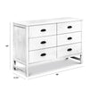 M13516CGW,DaVinci,Fairway 6-Drawer Double Dresser in Cottage White