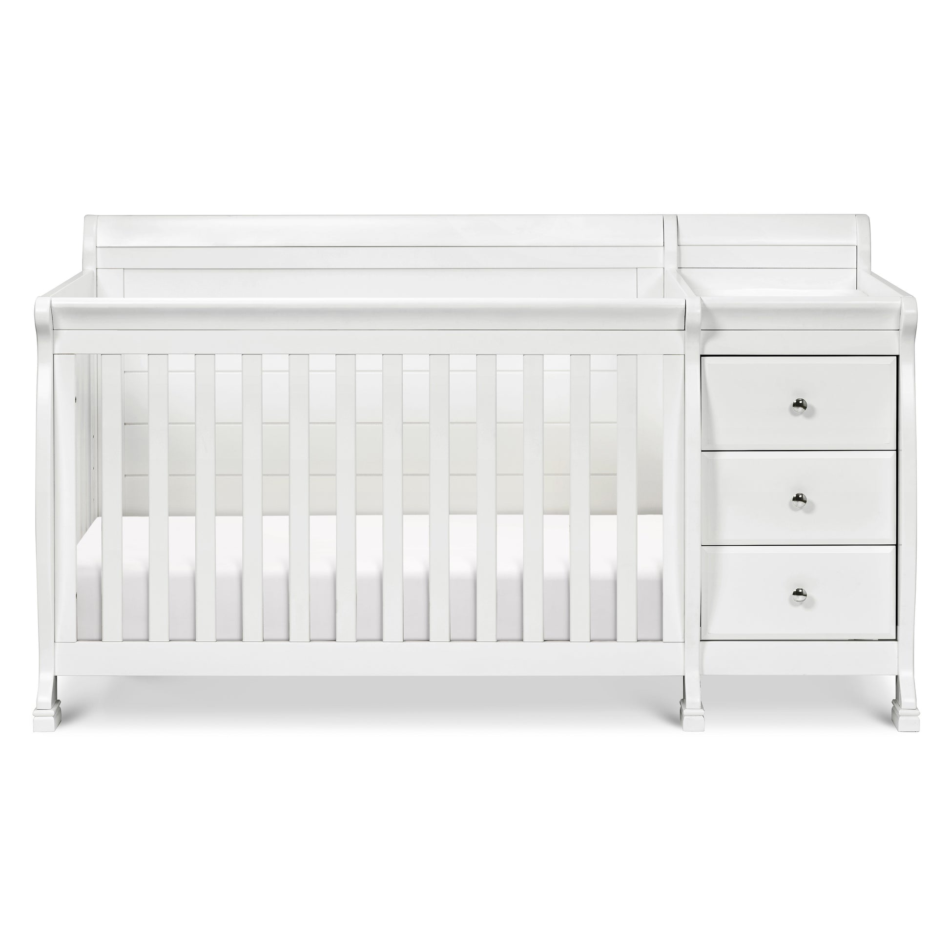 M5582W,DaVinci,Kalani 4-in-1 Convertible Crib & Changer in White