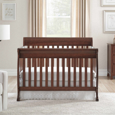 M5501Q,DaVinci,Kalani 4-in-1 Convertible Crib in Espresso Finish