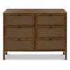 M24926L,DaVinci,Margot 6-Drawer Dresser in Walnut