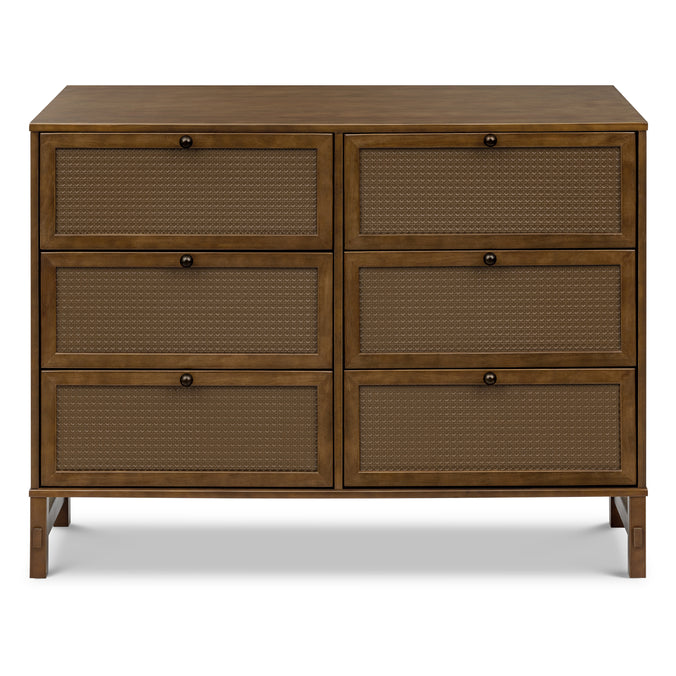 M24926L,DaVinci,Margot 6-Drawer Dresser in Walnut