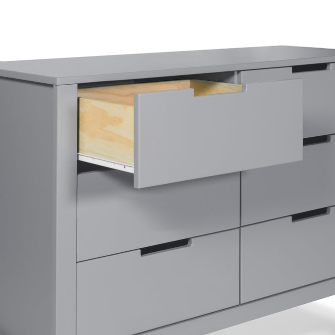 F11926G,Carter's,Colby 6-Drawer Double Dresser in Grey Finish