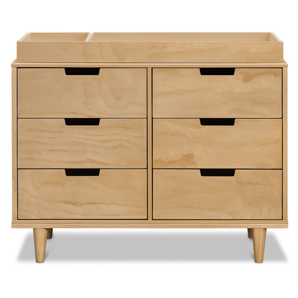 W4926HY,Marley 6-Drawer Double Dresser in Honey