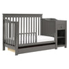 M1991SL,DaVinci,Piedmont 4-in-1 Crib & Changer Combo in Slate