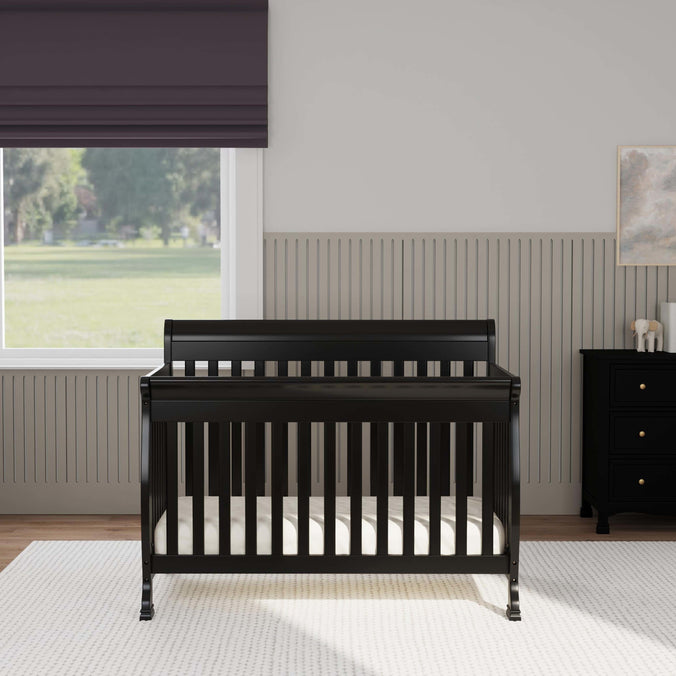 M5501E,DaVinci,Kalani 4-in-1 Convertible Crib in Ebony