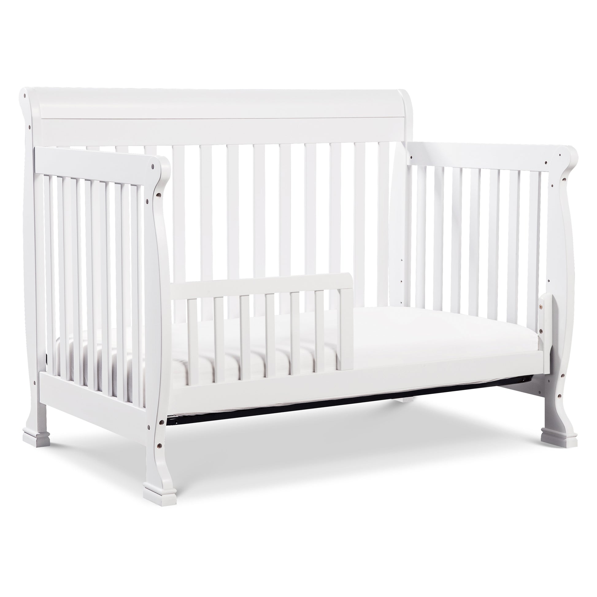 M5501W,DaVinci,Kalani 4-in-1 Convertible Crib in White Finish