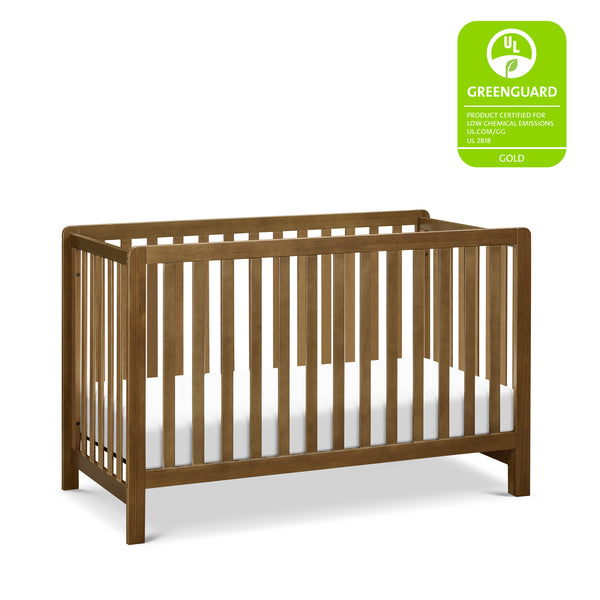 F11901GW,Colby 4-in-1 Low-profile Convertible Crib in Grey and White Walnut