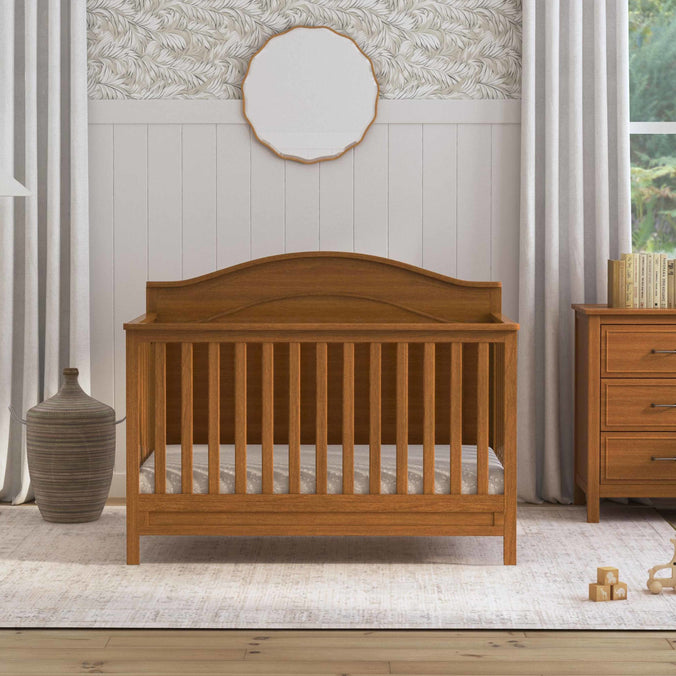 M12801CT,DaVinci,Charlie 4-in-1 Convertible Crib in Chestnut