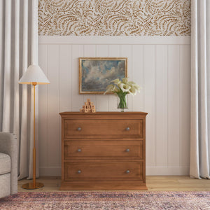 M4423HN,DaVinci,DaVinci Signature 3-Drawer Dresser in Hazelnut