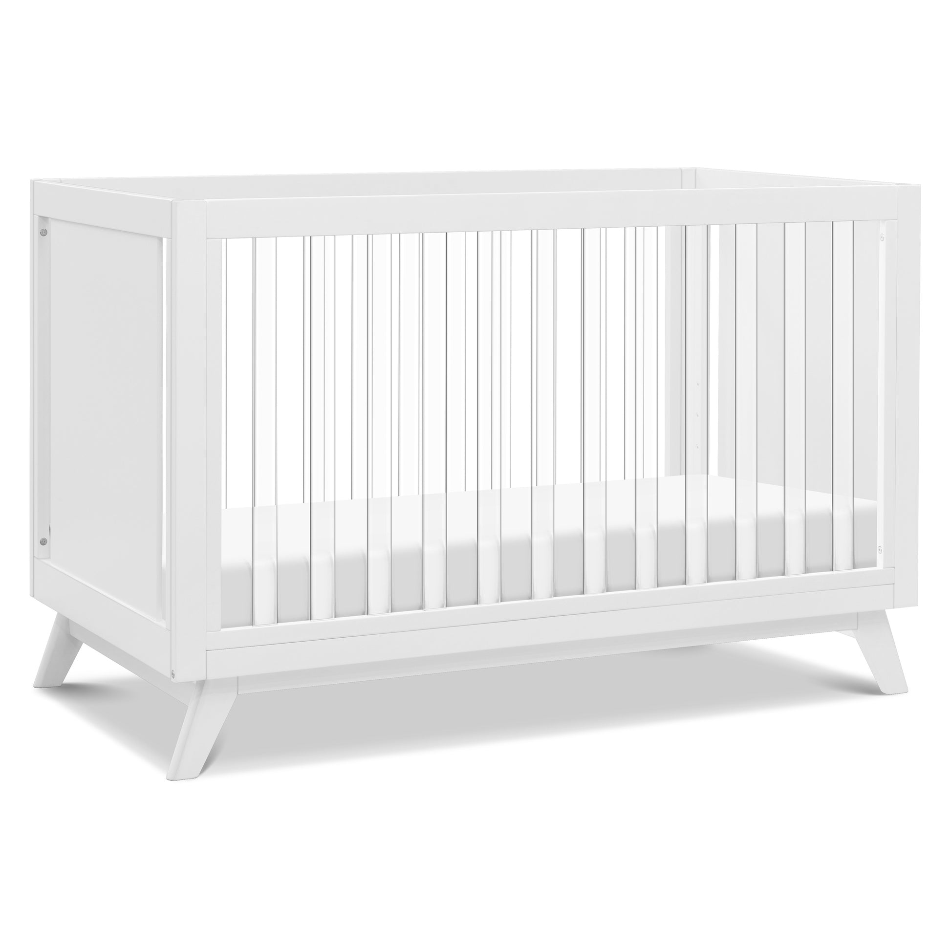 M22501WK,DaVinci,Otto 3-in-1 Convertible Crib in White/Acrylic