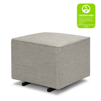 M13985PFTGRY,DaVinci,Davinci Universal Gliding Ottoman in Performance Grey Linen