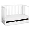 F11951W,Carter's,Colby 4-in-1 Convertible Crib w/ Trundle Drawer in White