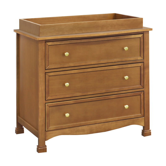 M5523CT,DaVinci,Kalani 3-Drawer Dresser in Chestnut Finish