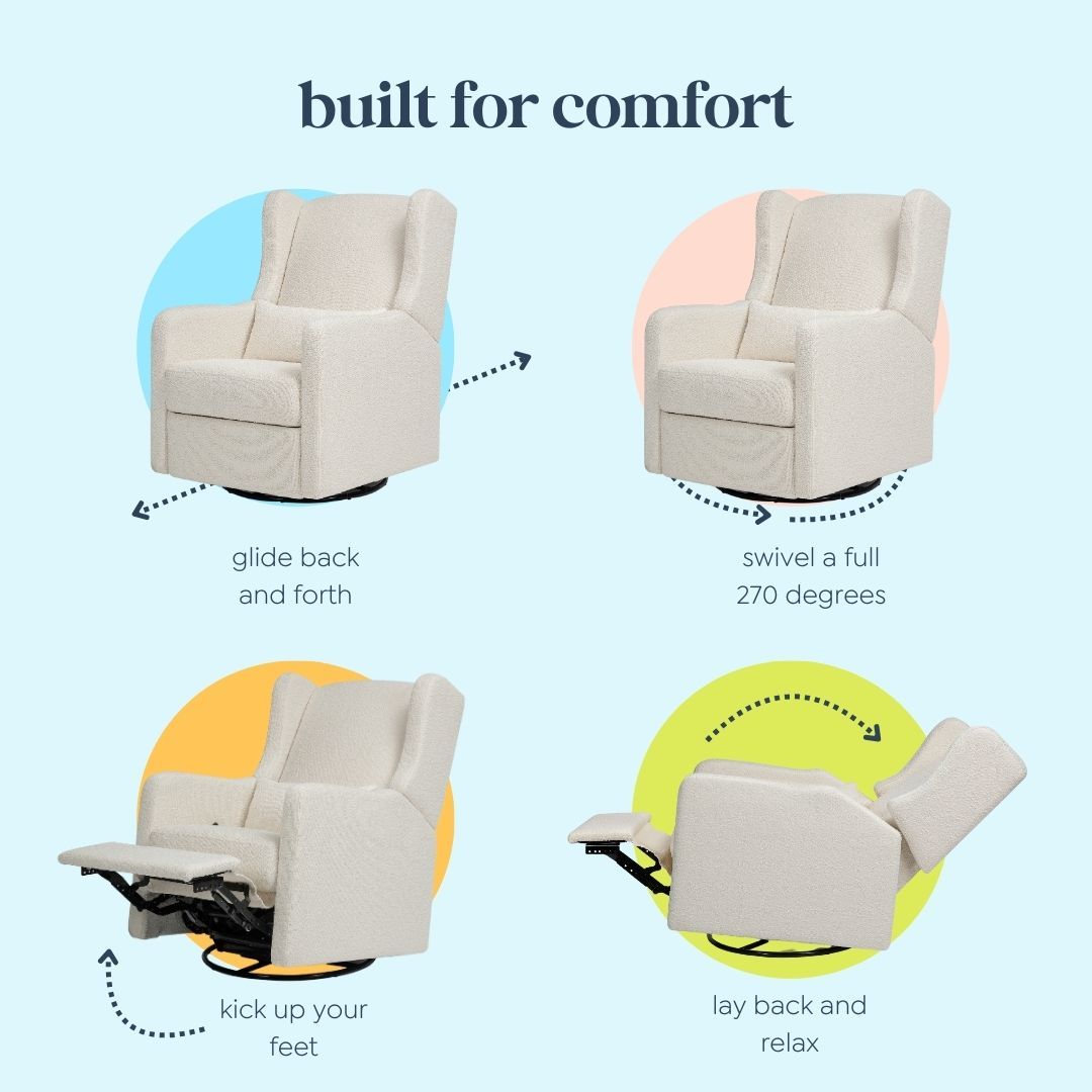 Jordan swivel glider by bassettbaby best sale