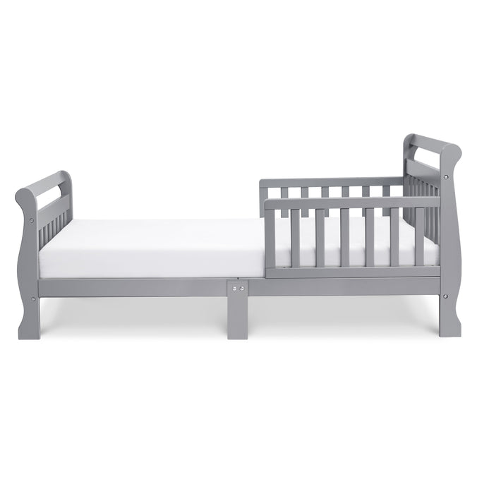 M2990G,DaVinci,Sleigh Toddler Bed in Grey Finish