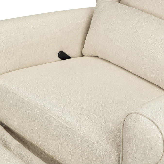 M21887NO,DaVinci,Hayden Recliner and Swivel Glider in Natural Oat