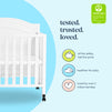 M12898W,DaVinci,Charlie Folding Portable 3-in-1 Mini Crib in White