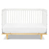 W4901WN,DaVinci,Marley 3-in-1 Convertible Crib in White Finish and Natural Legs