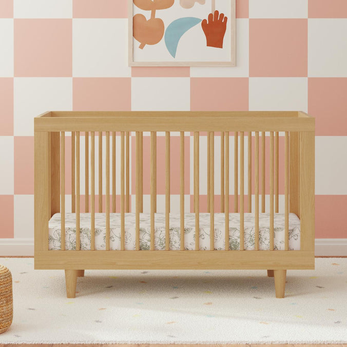 W4901HY,DaVinci,Marley 3-In-1 Convertible Crib in Honey