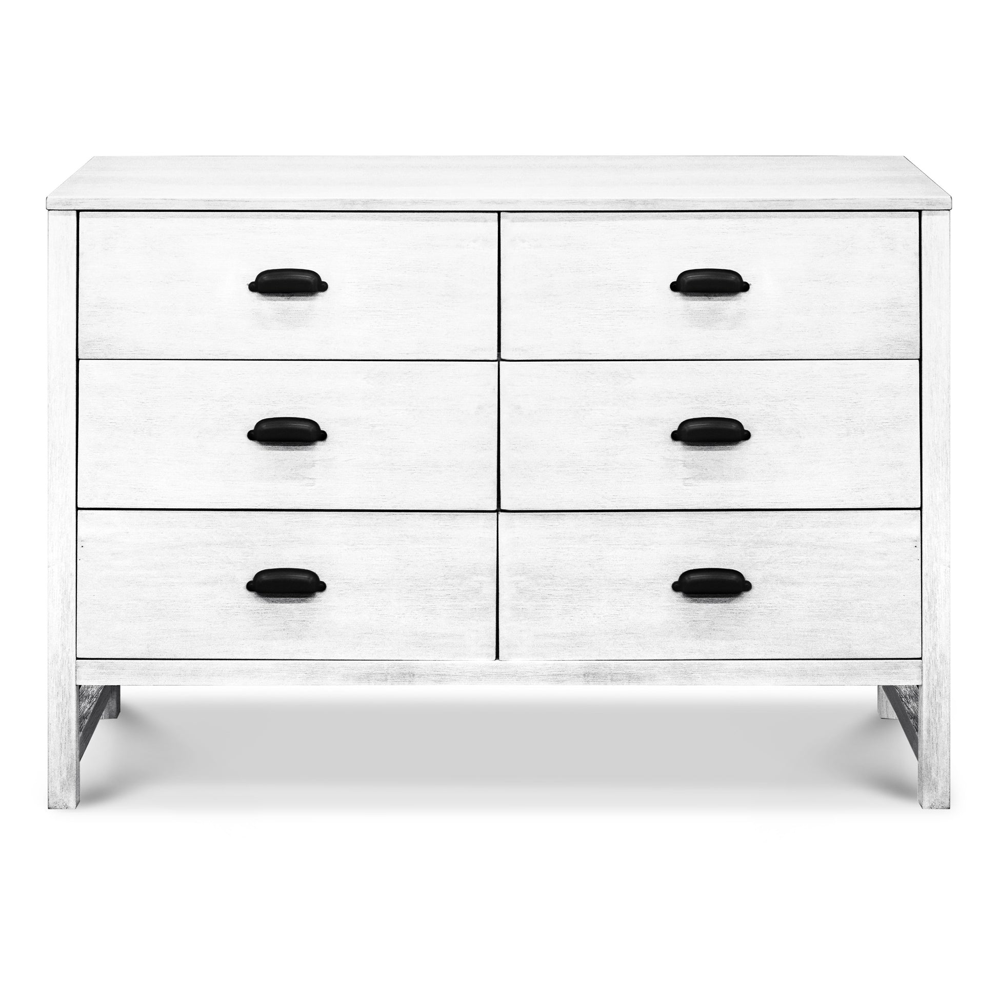 M13516CGW,DaVinci,Fairway 6-Drawer Double Dresser in Cottage White