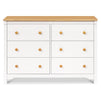 M27226RWHY,DaVinci,Shea 6-Drawer Dresser in Warm White and Honey