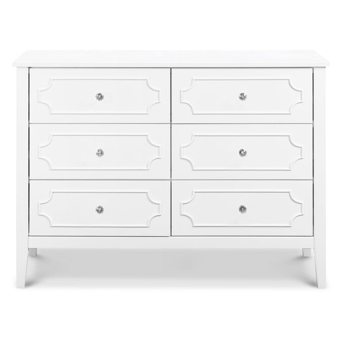 Chloe Regency 6 Drawer Dresser DaVinci Color: White Chloe Regency 6 Drawer Dresser DaVinci Color: White
