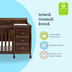 M5582Q,DaVinci,Kalani 4-in-1 Convertible Crib & Changer in Espresso