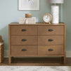 M13516SW,DaVinci,Fairway 6-Drawer Double Dresser in Stablewood