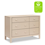 F30326TPENX,Carter's,Marisol 6-Drawer Dresser in Taupe/Washed Natural