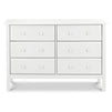 M5966W,DaVinci,Jayden 6-Drawer Double Wide Dresser in White Finish