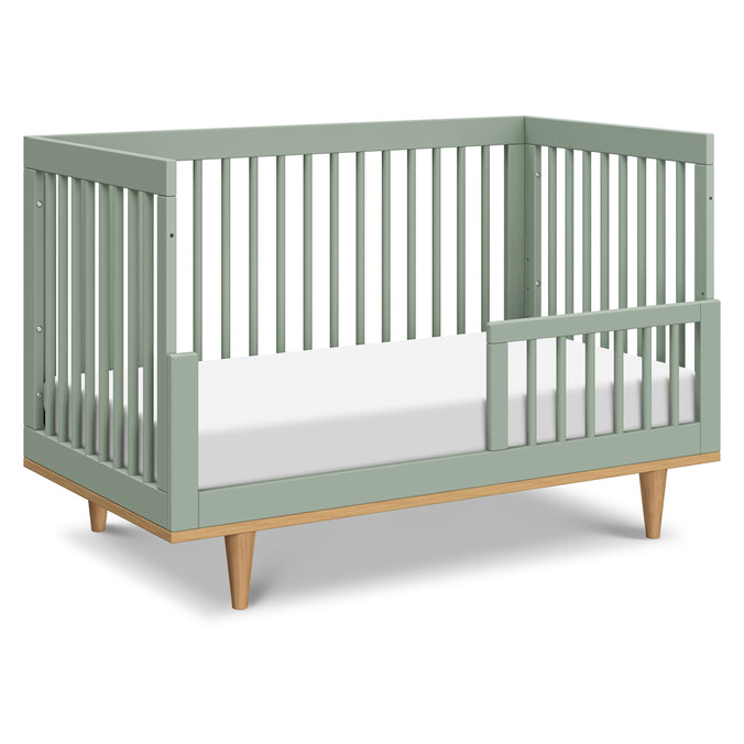 W4901LSHY,DaVinci,Marley 3-In-1 Convertible Crib in Light Sage & Honey