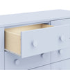 M27826PB,DaVinci,Sammy Scallop 6-Drawer Dresser in Powder Blue