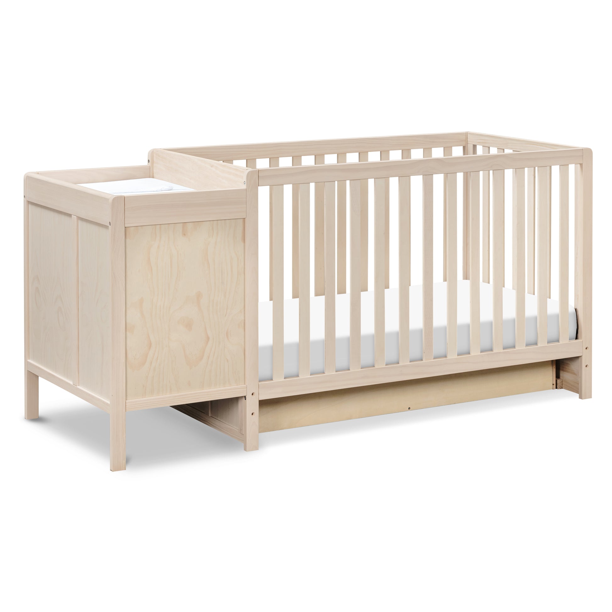 F11991NX,Carter's,Colby 4-in-1 Convertible Crib & Changer Combo in Washed Natural