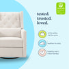 M22487PCMEW,DaVinci,Everly Recliner in Performance Cream Eco-Weave