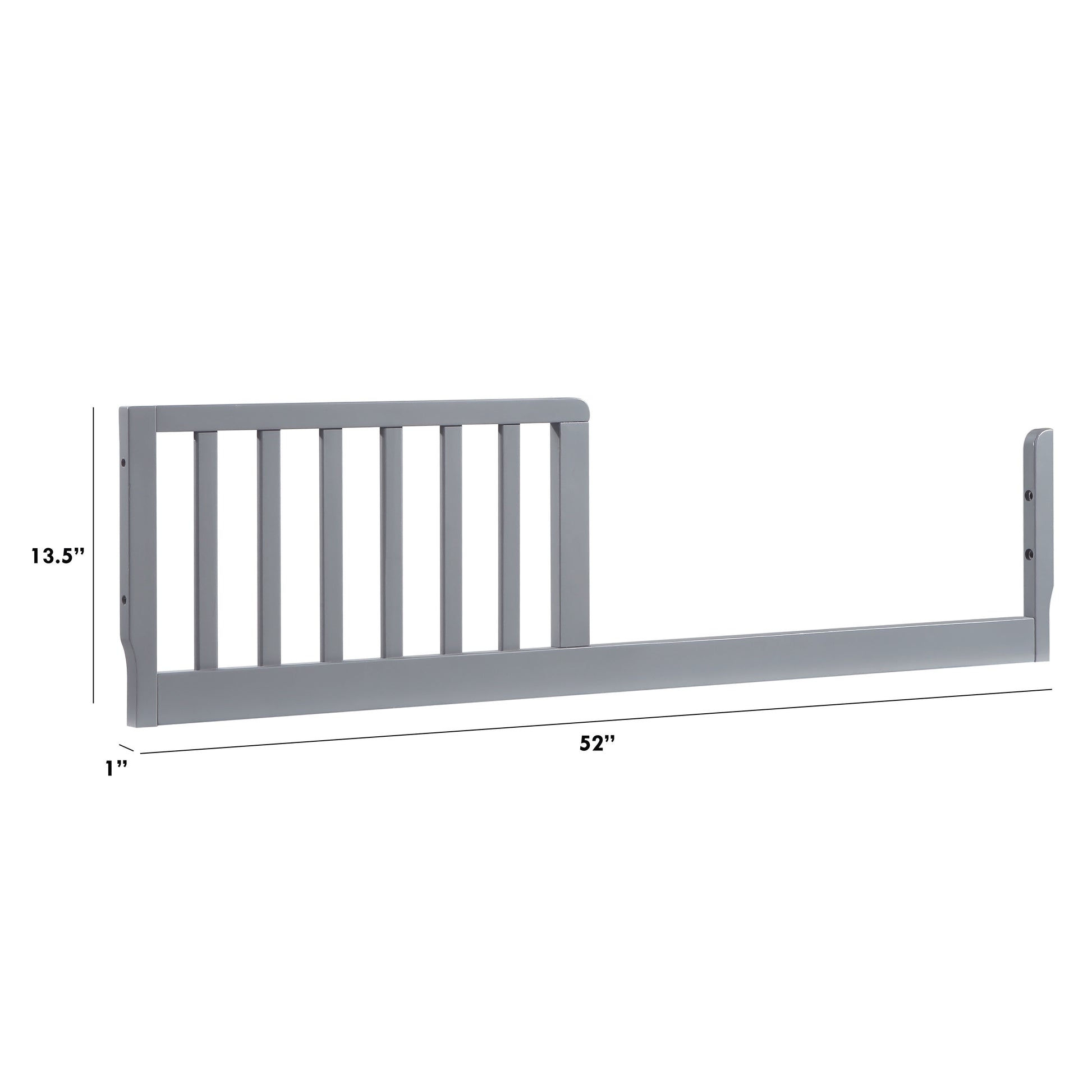 M3899G,Toddler Bed Conversion Kit in Grey Finish