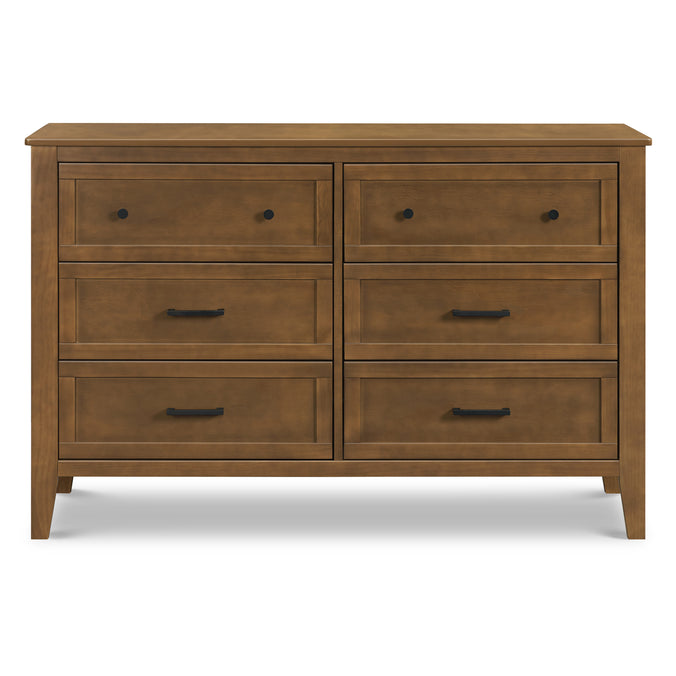 M24726L,DaVinci,Beau 6-Drawer Dresser in Walnut